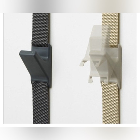 NWT LIKE-IT DOOR HOOK ORGANIZER Grey - Picture 4 of 9